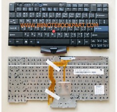 IBM Lenovo Keyboard คีย์บอร์ด  Thinkpad T400S T410 T410I T410S X220 ภาษาไทย อังกฤษ
